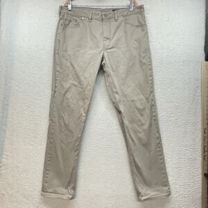 Vineyard Vines Pants Mens 38x32 Khaki Island Twill 5 Pocket Chino Stretch